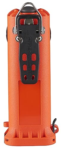 Streamlight Survivor X USB Rechargeable Firefighter Flashlight - 250 Lumens, Right-Angle, Orange, USB Battery