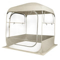All-Weather Pop Up Sports Tent with Clear Windows - Waterproof Instant Setup Shelter for Outdoor Events