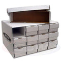 BCW Card House with 12 Large Storage Boxes for Trading Card Collections