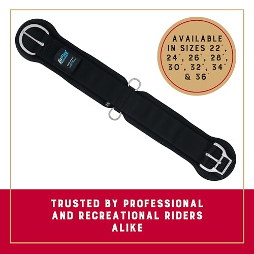 Weaver Equine 36-Inch AirFlex Horse Cinch - Anti-Slip Nylon Webbing, Western Tack