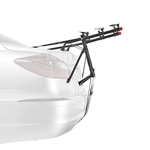 Bike Rack Trunk Mount 3-Bike Carrier - Black & Red Variation