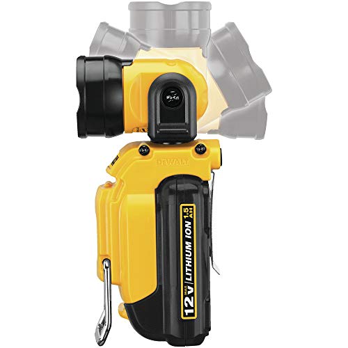 DEWALT 12V MAX LED Work Light Handheld with Magnet & 360° Pivot