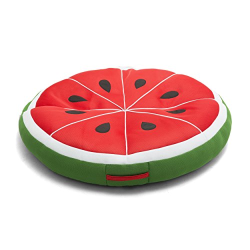 Watermelon Fruit Pool Float No Inflation Needed - Quick Dry Mesh, 32.5"