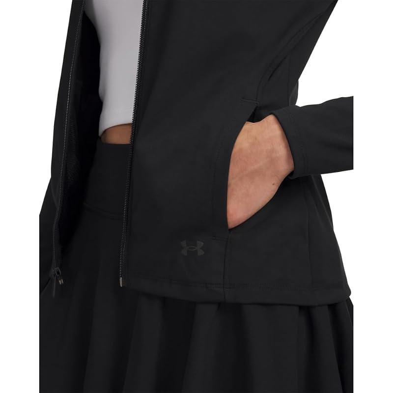 Under Armour Women's Motion Jacket - Black (001)/Jet Gray, Large