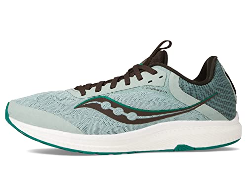 Saucony Men's Freedom 5 Running Shoes 11 Slate/Black | Versatile Athletic Footwear
