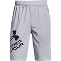 Under Armour Boys' Prototype 2.0 Logo Shorts - X-Large Mod Gray & Black