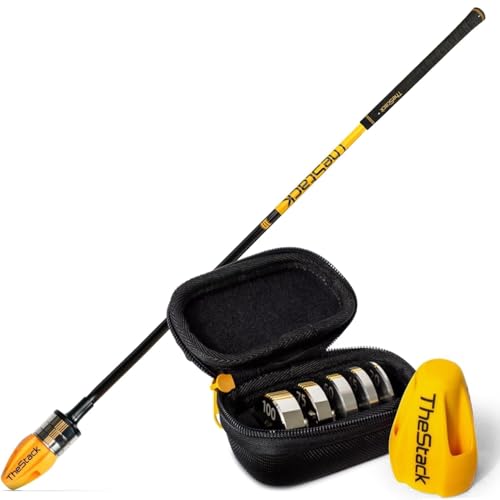 Golf Swing Speed Trainer with Adjustable Weights for Distance Gains