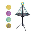 Flying Disc Target Game with Foldable Design & 4 Silicone Discs — Outdoor Fun for All Ages