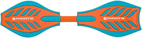 Razor RipStik Brights Caster Board - Smooth Carving Skateboard (Red/Blue, Teal/Orange Variant)