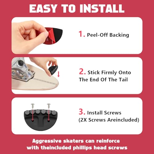 Skateboard Spark Plate with Foot Pressure Slider - Friction Spark Tool