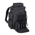 Modular Tactical Range Backpack with 5 Pistol Cases for Hunting & Shooting