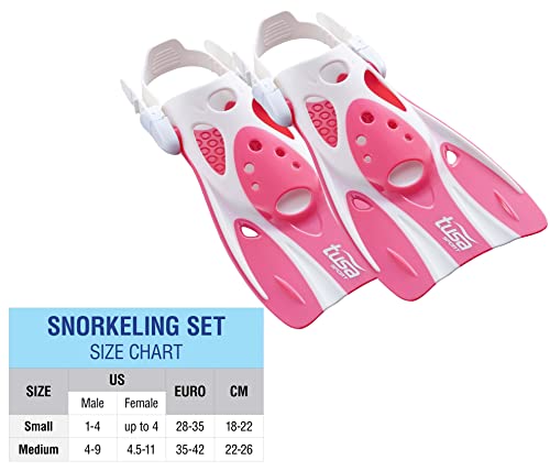 Youth Mini-Kleio Hyperdry Snorkel Mask - Small Clear Pink