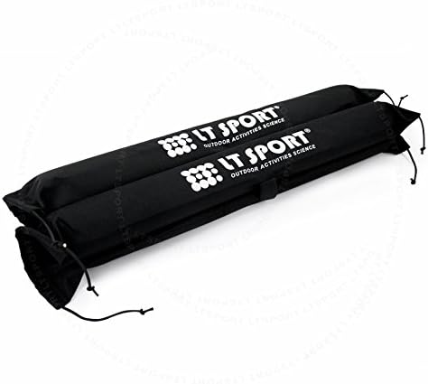 Universal Cargo Carrier - Soft Cushion Wrap for Roof Rack - 22" Round Bar Pad for Kayak, Surfboard, Canoe