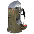 Toddler Hiking Carrier Backpack with Sun Canopy & Storage - Army Green