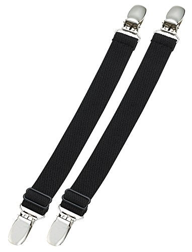 Hold'Em Boot Straps Leg Pant Stirrup Elastic Heavy Clip - Adjustable 3-7 Inches