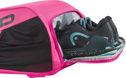 HEAD Tour Tennis Backpack 25L Pink - Sport & Travel Bag for Racquets & Gear