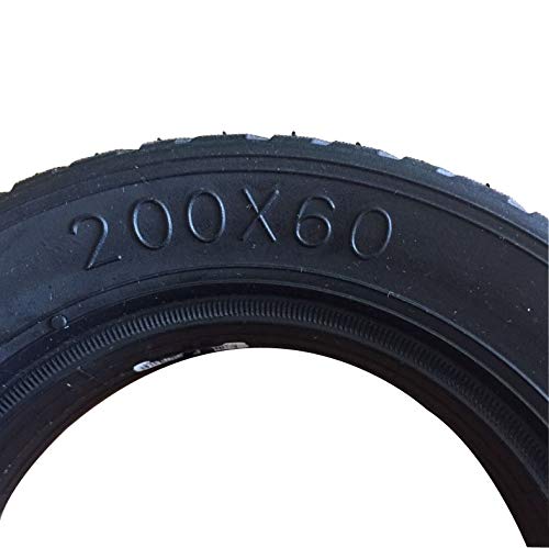 Universal Electric Scooter 200X60 Non-pneumatic Vacuum Tire Tyre Wheel for 8 Inch Brushless Motor Electric Scooter Rear Tire Replacement