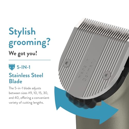 Wahl Arco Cordless Pet Clipper Kit Champagne - Professional Grooming for Dogs Cats and Horses