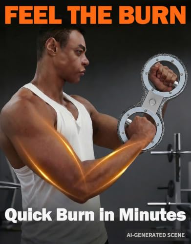 15LB Burn Machine Elite - Upper Body Arm & Forearm Rotator Trainer
