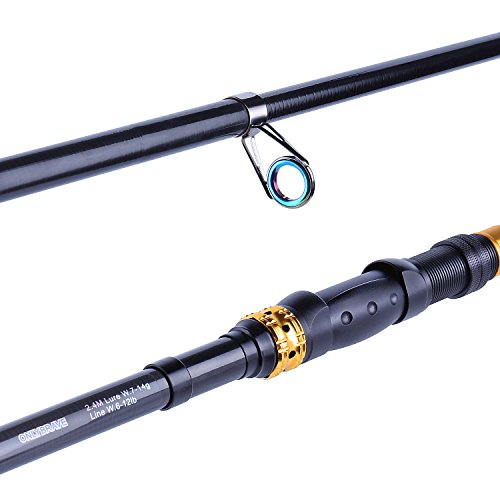 Ultralight Telescopic Fishing Rod 24 Ton Carbon Fiber for Saltwater & Freshwater