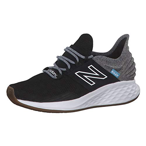 New Balance Women's Fresh Foam Roav Running Shoe - 8.5 Black Light Aluminum