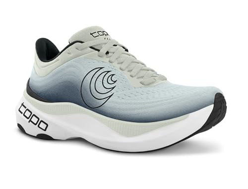 Topo Athletic Men's Lightweight Road Running Shoes - 11.5 White Charcoal 5MM Drop Aura