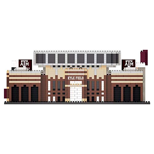 NCAA College Football Stadium 3D BRXLZ Puzzle - Texas A&M Aggies Team Colors