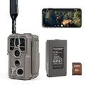 GardePro X66 Pro Cellular Trail Camera with Rechargeable Battery - SD Variant