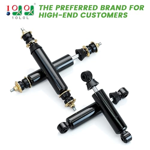 Golf Cart Shock Absorbers Front and Rear Set for Club Car 1988-up, Precedent 2004-up, Tempo 2018-up - 10L0L