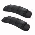 Shoulder Strap Pad for Tactical Vest & Bags - 3.1in Width, Black (2 Pack) PQEUGOA
