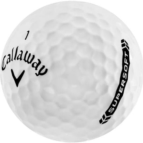 Callaway Golf Supersoft Golf Balls - Exceptional Distance & Soft Feel | 12-Pack