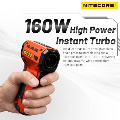 Nitecore CINEWIND CW23 Orange Portable Photography & Cleaning Fan