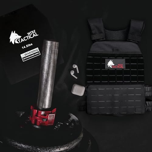 14.5Lb Weight Plate for Tactical Weight Vest - Durable Steel Resistance Training