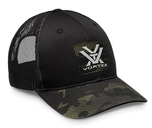 Vortex Pathbreaker Pro Snap Back Cap - One Size Black Multicam
