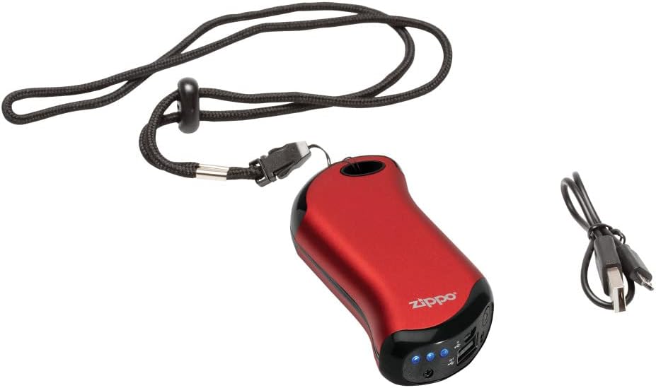 Zippo Heatbank 9s Rechargeable Hand Warmer - Portable, Long-Lasting Heat | Ideal for Outdoor Use