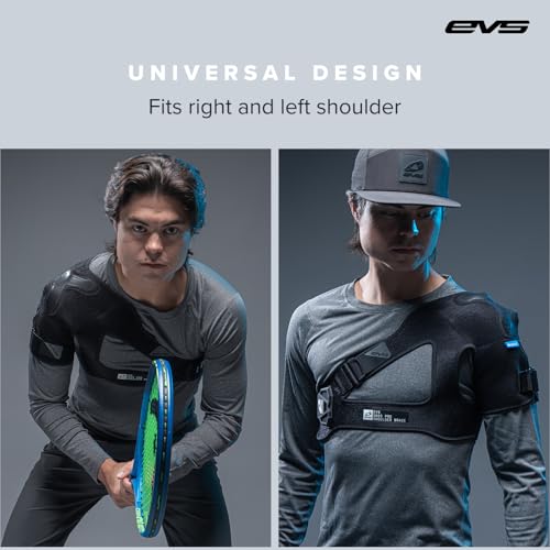EVS SB03 Pro Shoulder Support Medium Black - Dynamic Support & Recovery