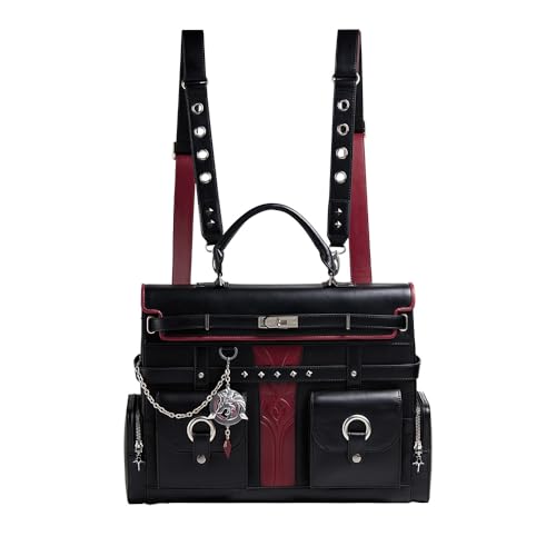 Genshin Impact Wriothesley Backpack - Gaming Themed Leather School Bag
