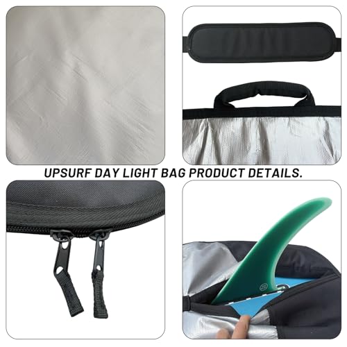 UP SURF Surfboard bag, Daylight Bags for Longboard, Size