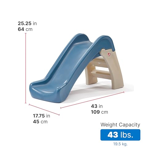 Kids Indoor Outdoor Play Slide - Junior Climber and Backyard Playground Set
