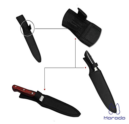 8-Inch Chef Knife Sheath - Black Nylon Knife Protector with Belt Loop - Variation of THIS listing