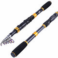 Ultralight Telescopic Fishing Rod 24 Ton Carbon Fiber for Saltwater & Freshwater