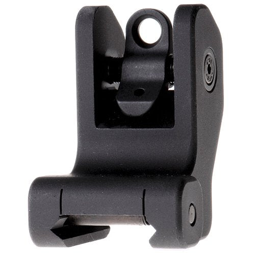 Troy Fixed Rear Battle Sight for Rifles Black Tactical Optic