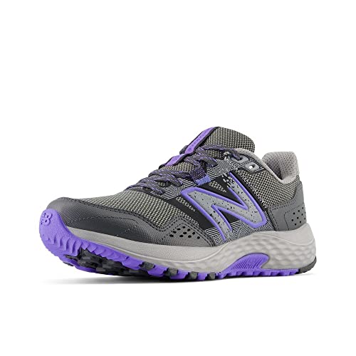 New Balance Women's 410v8 Trail Running Shoes - Shadow Grey & Indigo, Size 10