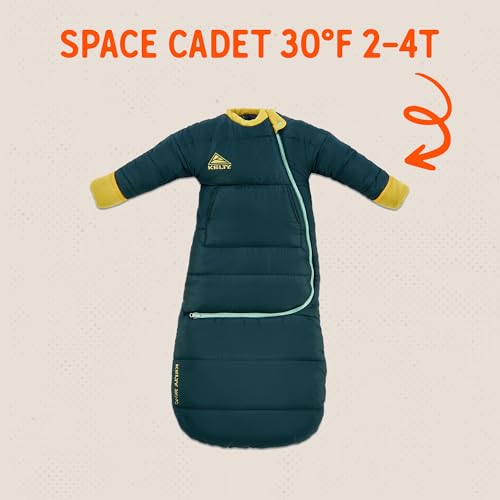 Kelty Space Cadet Infant Toddler Sleeping Bag - Mediterranean 30°F / 2-4T