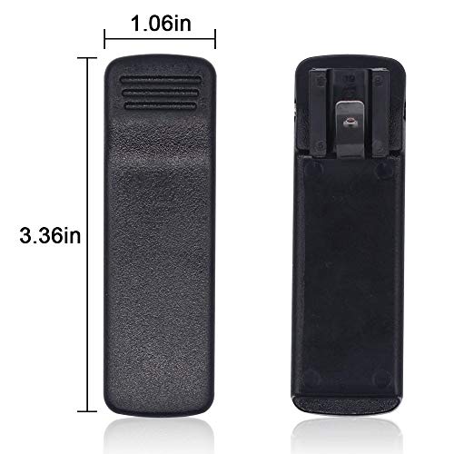 3 Pack Belt Clips for Motorola Two-Way Radios - Heavy Duty Locking