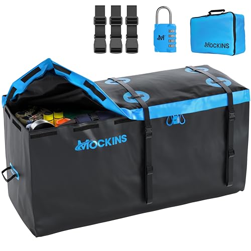 Mockins 25 Cu Ft Waterproof Cargo Bag for Hitch Carrier & Truck Bed - 60x24x31