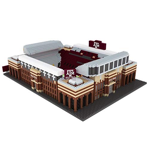 NCAA College Football Stadium 3D BRXLZ Puzzle - Texas A&M Aggies Team Colors