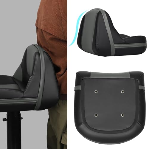 2 Pack Boat Seat Lean Pro Fishing Bass Chairs - Waterproof Marine-Grade Support