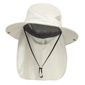 Sun Fishing Hat with Neck Flap UV Protection for Men Women - Lightweight & Foldable