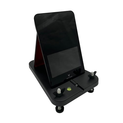 Bogeys2Birdies Alignment and Leveling Stand for Swing Caddy SC4 / SC4Pro Golf Launch Monitor, Voice Caddy, Adjustable Height, Built-in Level, Alignment Stick Holder